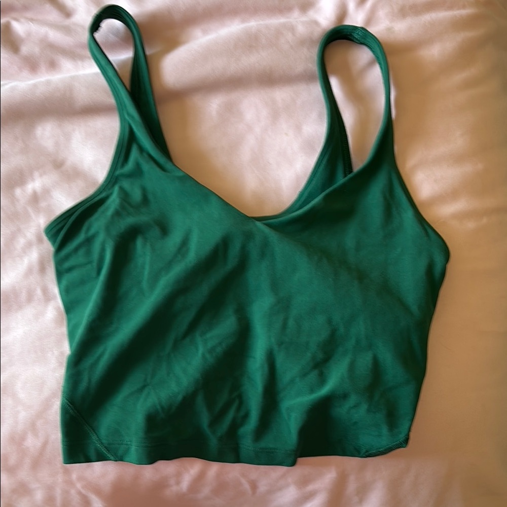 Lulu Align Green Tank Top 6